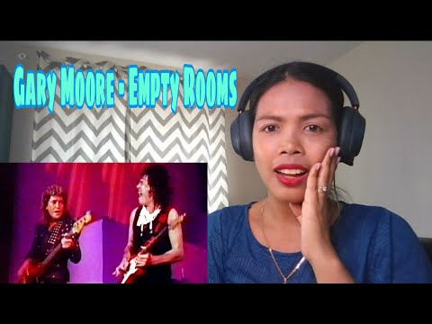 Its MyrnaG REACTS TO Gary Moore - Empty Rooms (HQ). Live in Stockholm 1987.