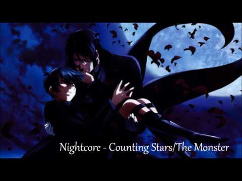 Nightcore - Counting Stars/The Monster (Mashup)