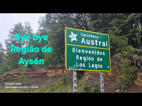 Bemvindo Região de Los Lagos. Trilhas do Vulcão Chaitén e Sendero Los Alerces.