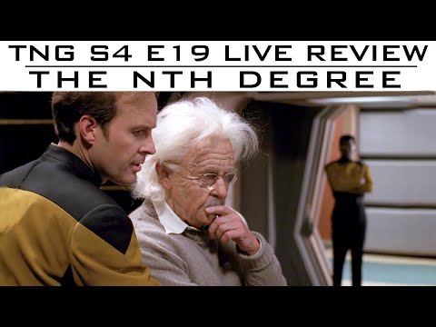 ST: TNG - S4E19 "The Nth Degree" LIVE Review and Discussion