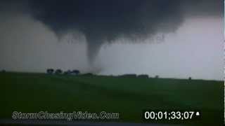 preview picture of video '4/14/2012 Cherokee, OK Tornado Footage Stock Video'
