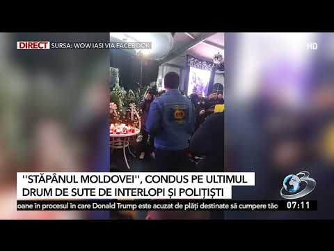 Înmormântarea lui Costel Corduneanu a blocat oraşul Iaşi. Sute de oameni au participat la funeralii