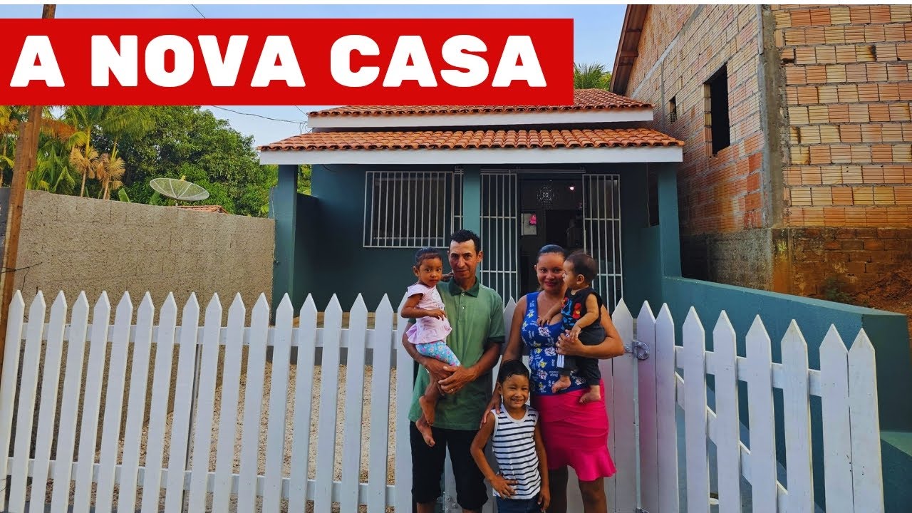 DÁ GOSTO ENTRAR NA NOVA CASA DE JAQUELINE E FAMÍLIA ❤️