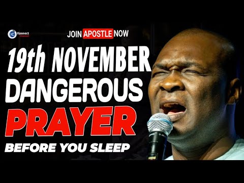 Wednesday 19 November] MIDNIGHT WARFARE #prayer TO Destroy Spirit Of Delay - Apostle Joshua Selman