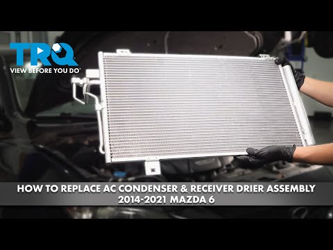 How to Replace AC Condenser & Receiver Drier Assembly 2014-2021 Mazda 6