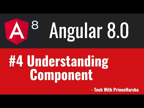 4 Angular 8 Tutorials Understanding Component
