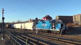 preview picture of video 'Railfanning Palmer 12/15/2014'