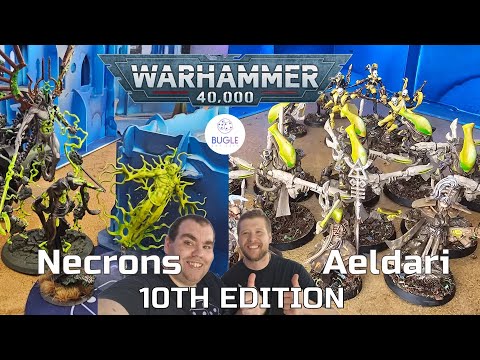10th Edition | Necrons vs Aeldari | Warhammer 40k Battle Report