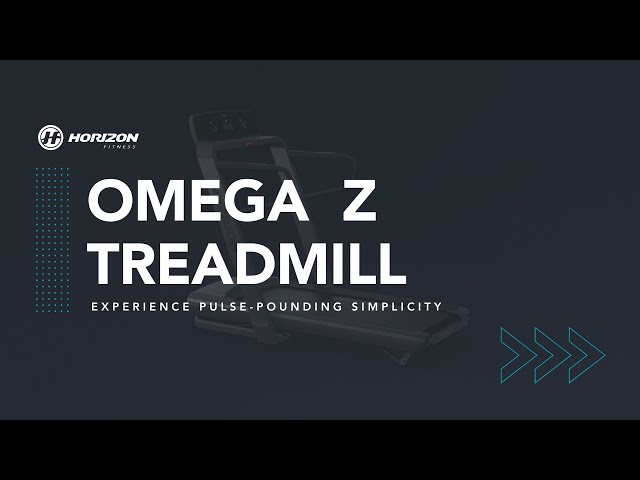 Video teaser for Horizon Fitness | Treadmill｜Omega Z