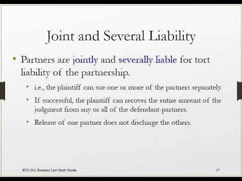 Bus 311 04 liability