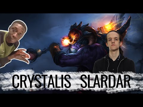 0 death slardar pos 1 🎃! LEARN FROM CRYSTALIS how to play slardar carry ! dota 2 gameplay!