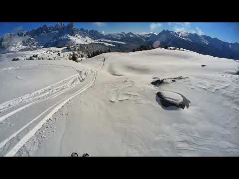 Skialp Cima bocche 2850m Dolomiti 2022 #bellavita #skialp #scialpinismo🎿