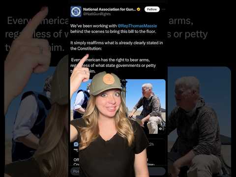 Massie’s National Constitutional Carry Bill… Will it Pass?!?#2ndamendment #shortsvideo #shorts Thumbnail