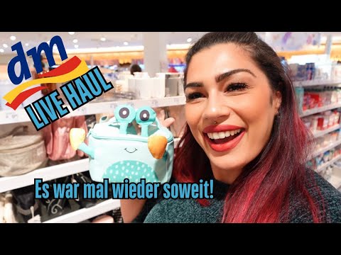 🛍 DM Live Haul 🛍 l Es war mal wieder soweit l Drogerie DM Haul l Elanhelo