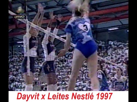 Campeonato Paulista de Volei Feminino 1997 - Dayvit x Leites Nestlé - 1º jogo das finais