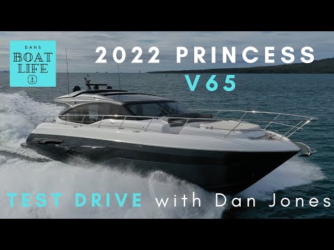Princess V65 - TEST DRIVE with Dan Jones