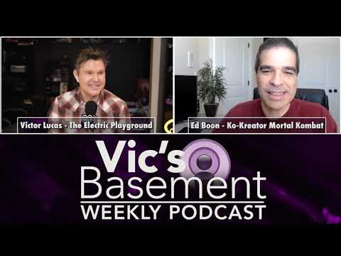 Ed Boon Mr Mortal Kombat Himself - Talking About Mileena!! (Vic's Basement Weekly Podcast)