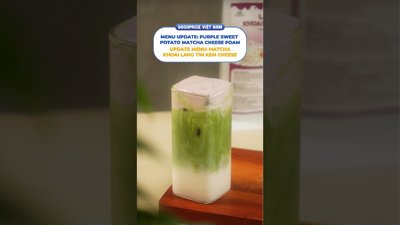  Công Thức Matcha Khoai Lang Tím Kem Cheese Chuẩn Trend F&B!