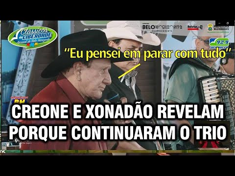 Creone e Xonadão revelam porque continuaram com o Trio Parada Dura