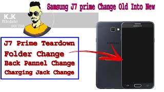Samsung Galaxy J7 Prime Teardown and Reassemble. How to change back panel Display Change Battery