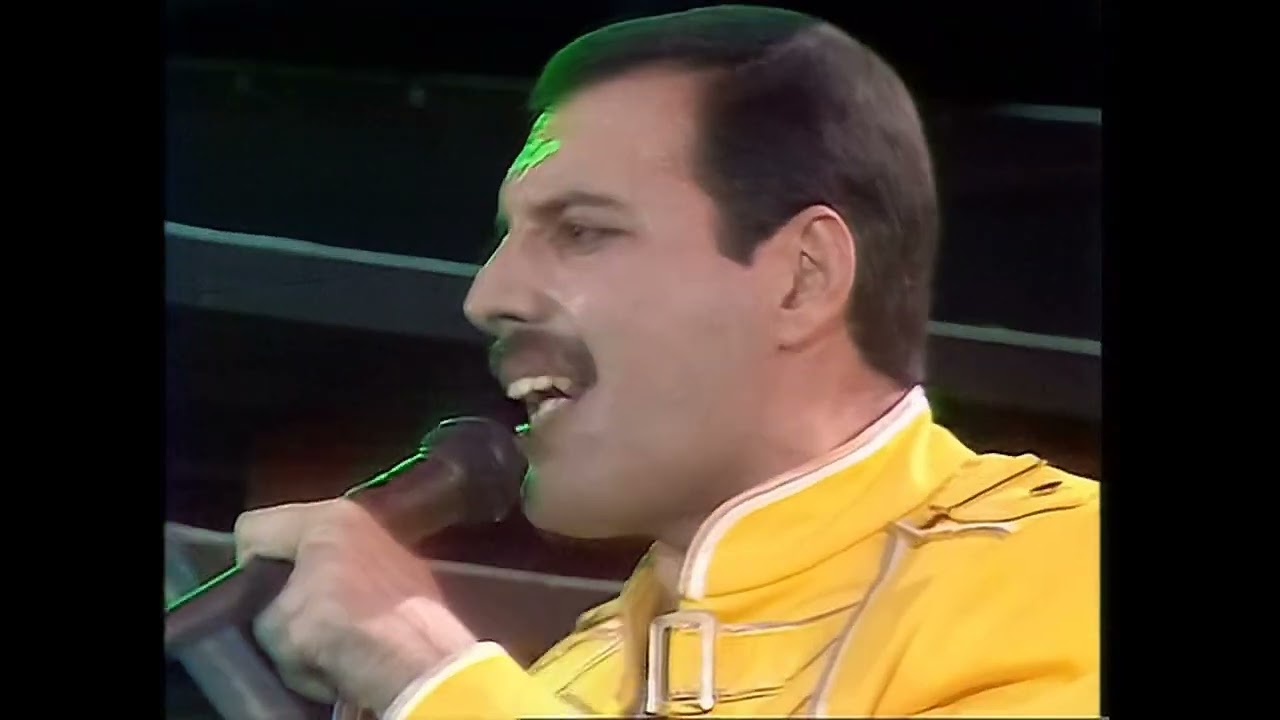 Tie Your Mother Down - Queen Live In Wembley Stadium 12th July 1986 (4K - 60 FPS) - YouTube