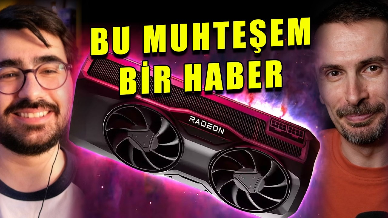 AMD'DEN UCUZ AMA GÜÇLÜ BİR KART GELİYOR | RX 9050 8GB çok iyi olacak! #takçalıştır