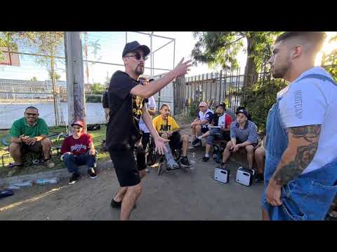 ASTROPOETA vs HOMBRE PIE - 4tos de final #Demuestralorapeandovol3