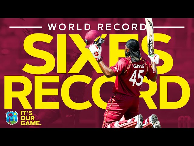 WORLD RECORD Number Of Sixes In An Innings