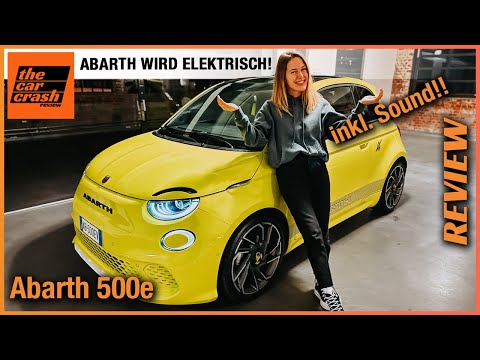 Abarth 500e im Test (2023) Das musst du zum elektrischen Abarth wissen! Review | Sound | Fiat 500 e