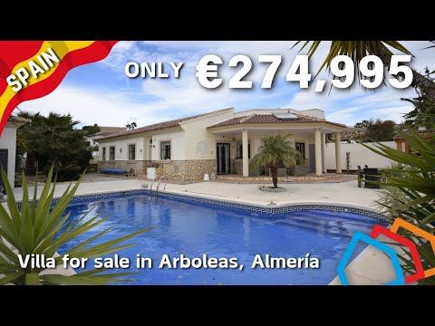 RESERVED! Villa Eterna  | Stunning 4 bed villa with a Pool in Arboleas | Your dream home in Spain!