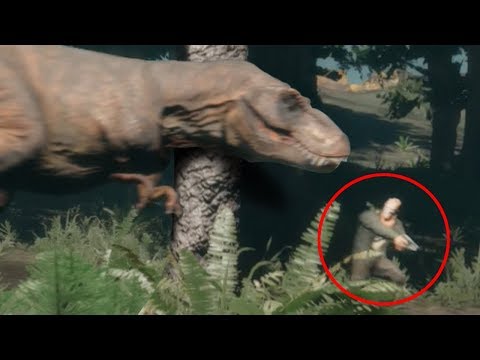 T.REX HUNGRY, MAN RUN AWAY!!! - Crynosaur | Collision Course