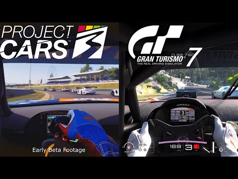 Gran Turismo 7 vs Project Cars 3 Comparison (HD) [1080p60FPS]