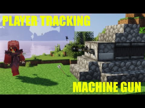 Insane Minecraft 1.16.5 Player-Tracker Arrow Machine Gun!