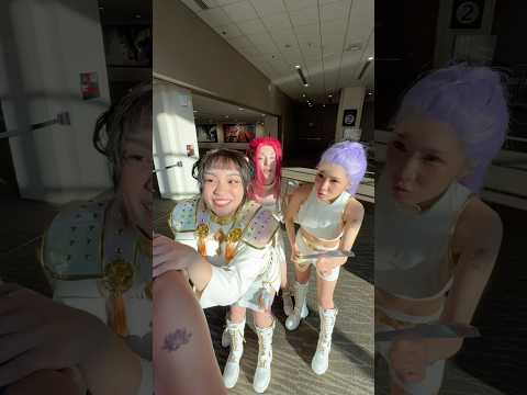 MYSTERY VS HUNTRX - RED LIGHT GREEN LIGHT #kpopdemonhunters #cosplay