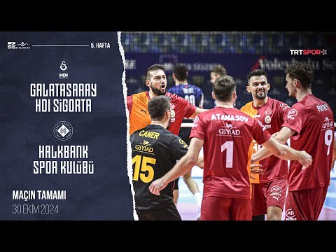 Maçın Tamamı | Galatasaray HDI Sigorta - Halkbank "SMS Grup Efeler Ligi"