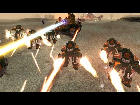 Unification Mod 2021: Imperial Guard, Salamanders, Blood Angels vs Chaos Space Marines - Soulstorm