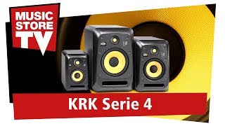 Video thumbnail for KRK Systems Serie 4 Studio Monitore Aktivlautsprecher V4 V6 V8 by MusicStoreTV