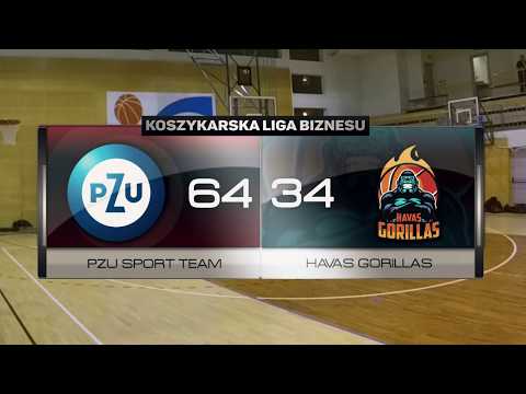PZU Sport Team vs Havas Gorillas - I kolejka - Warszawa - Koszykarska Liga Biznesu