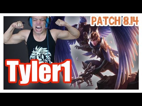 Tyler1 | QUINN vs AATROX | QUINN Top | Challenger Gameplay | Patch 8.14