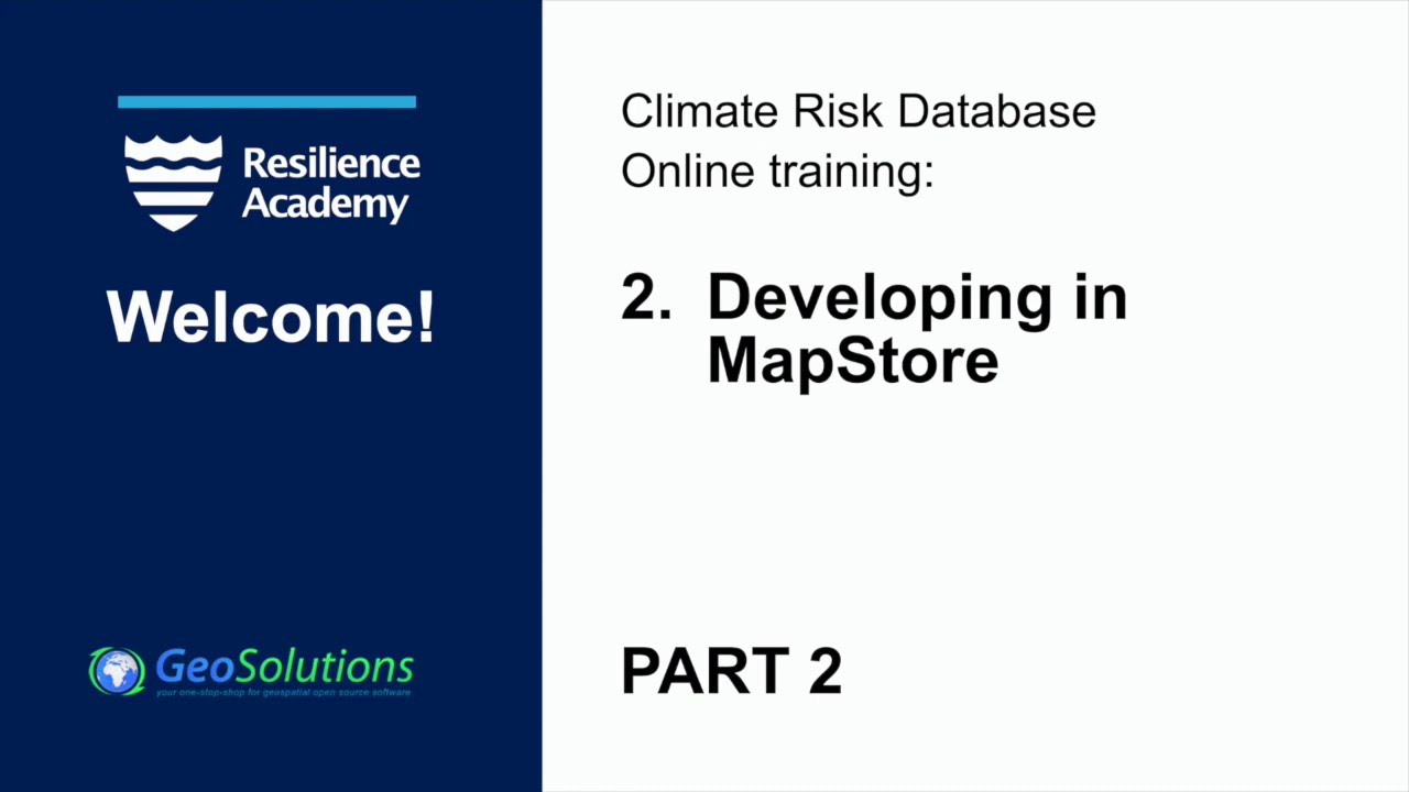 4. Part two: Developing in MapStore