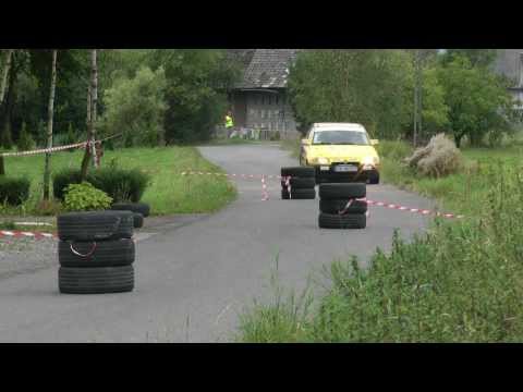 1 RallySprint Wiśniowa 2013 - Arkadiusz Buczek / Marcin Borycki - Opel Astra GSI