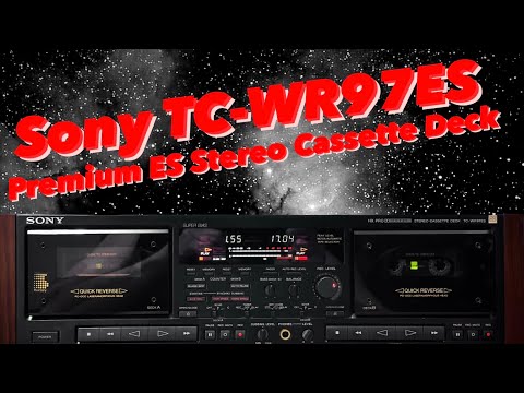 SONY TC-WR97ES 🌈RaRe🌈 Vintage Premium ES Double Cassette Deck image 7