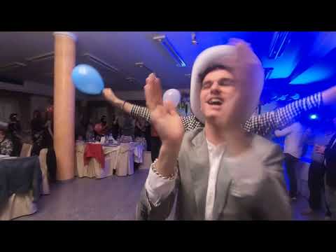 Festa Matteo 18 anni - Trenino con Palloncini e Gadget a tema - Animazione Francesco Barattucci