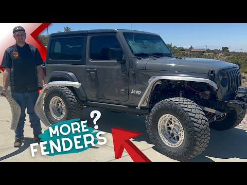 How to Nemesis Jeep JL Rear Fenders Install