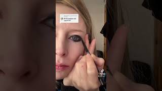 Tutorial de maquillaje Avril Lavigne #avrillavigne #makeuptutorial