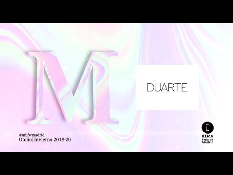 DUARTE en #MBFWMadrid - Enero 2019