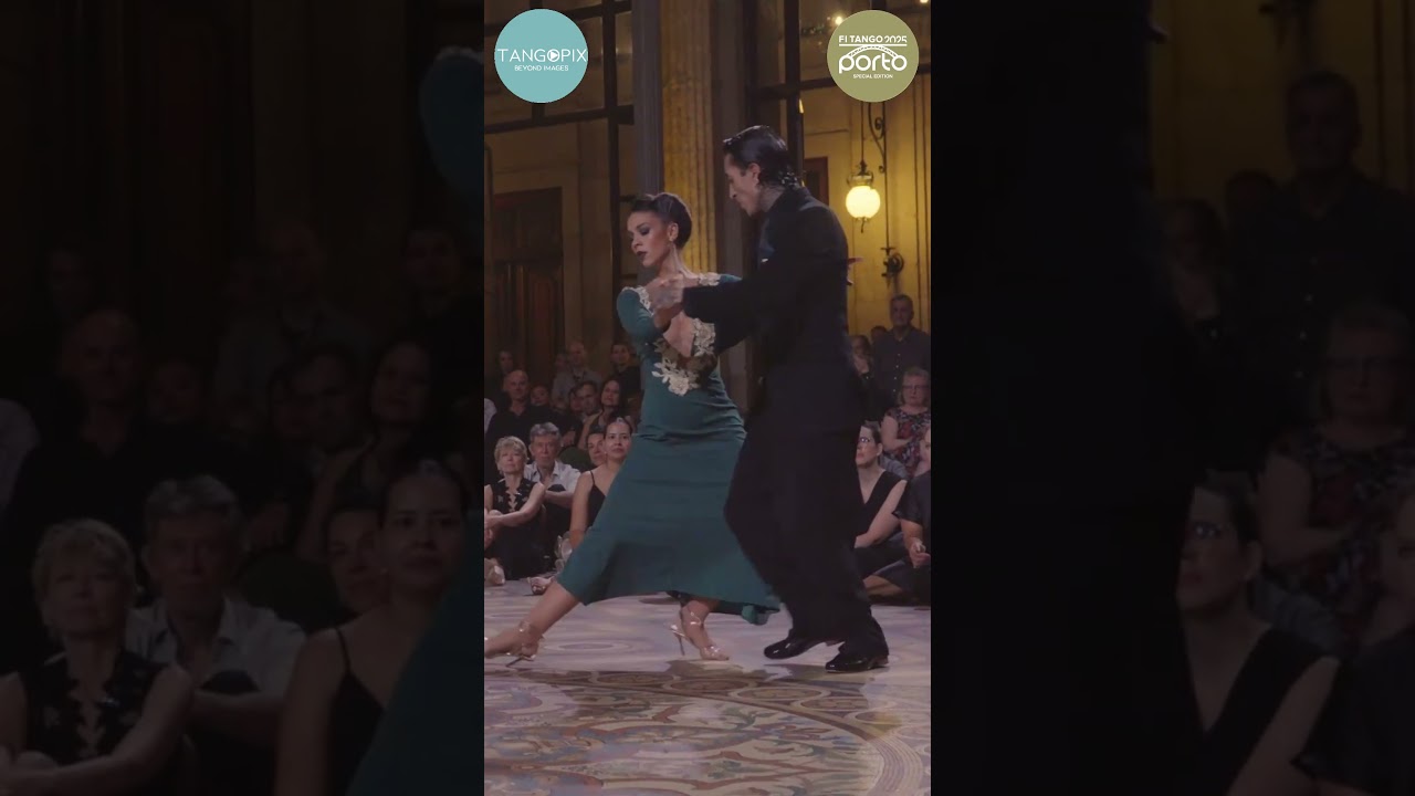 Video thumbnail for FI TANGO 2025 PORTO - Julián Sanchez & Bruna Estellita dance Tango Bardo - Negracha