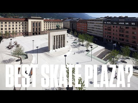 Street Skating in Innsbruck | Best skate plaza in Europe!