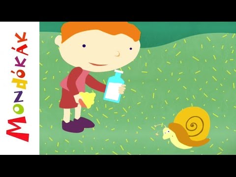 Csiga-biga, gyere ki (Gyerekdalok és mondókák, rajzfilm gyerekeknek)