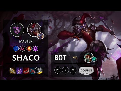 Shaco Bot vs Miss Fortune - EUW Master Patch 10.16